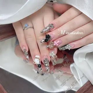 ネイル M🌷nail 長さだし専門店のネイルデザイン