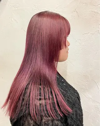 ロング カラー パーマ 🦖ノザワ リンカ🦖のヘアスタイル