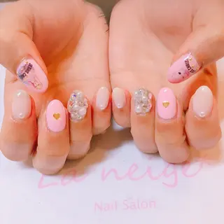 ネイル La neige* yuki 🥯🍑のネイルデザイン