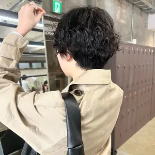 ショート パーマ 伊藤ほのか /ショート/パーマのヘアスタイル