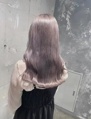 ロング カラー ベージュカラー💖 やすひろのヘアスタイル