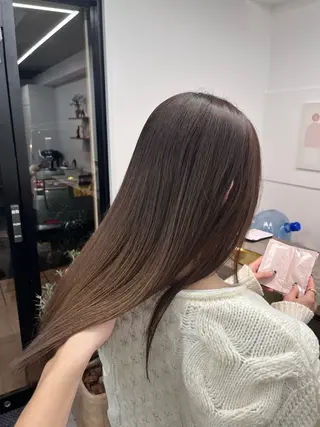 セミロング 前 侃太のヘアスタイル
