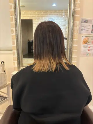 カラー Le ciel hair & make所属・桒原 拓斗のヘアスタイル
