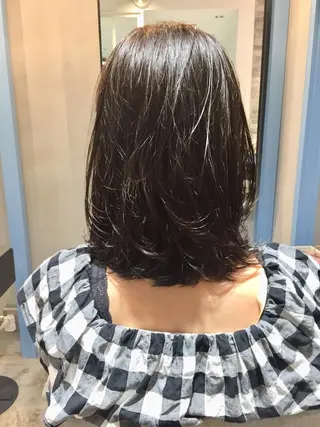 ミディアム 所渉/韓国レイヤー /ウルフカットのヘアスタイル