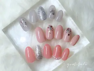 ネイル gratitude 牧田のネイルデザイン