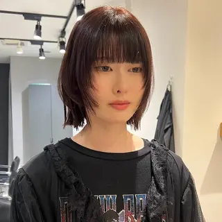 ミディアム 圧倒的透明感カラー ⭐️NAOKIのヘアスタイル