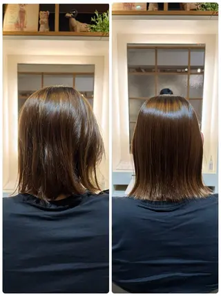 セミロング afloatkobe所属・美髪/髪質改善 川口凌弥のヘアスタイル