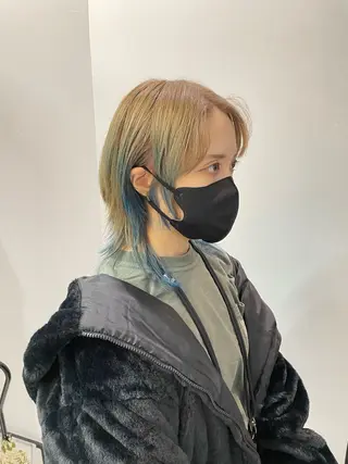 ミディアム 🌏kaisei yamada🌏のヘアスタイル