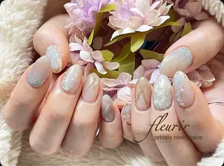 ネイル フルリール 【プライベートサロンのネイルデザイン