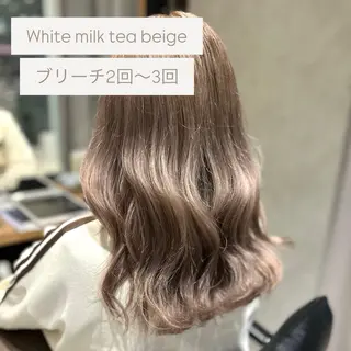 カラー ︎︎🌟韓国艶カラー ︎🌟璃奈 (ﾘﾅ)のヘアスタイル