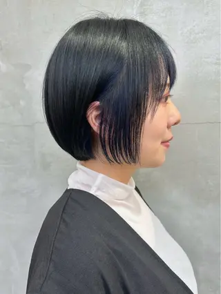 ミディアム カラー ブリーチダブルカラー 【koide】のヘアスタイル