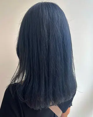 セミロング 暖色カラー/似合わせ カット/名古屋/辻のヘアスタイル