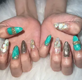 ロング mao .のネイルデザイン