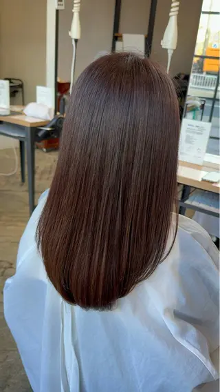 ロング 永田竜一/髪質改善/ 大人可愛い/レイヤーのヘアスタイル