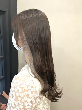 セミロング カラー 💡似合わせのプロ 💡takutoのヘアスタイル