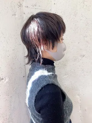 ショート カラー 310【サンイチマル】所属・透明感ハイトーン🦄 キラ🌈のヘアスタイル