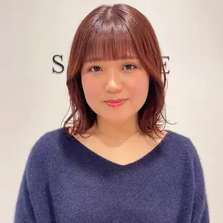 ミディアム STYLE 相模大野のヘアスタイル