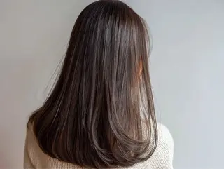 ロング 津田 花望のヘアスタイル