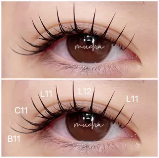 マツエク・マツパ eyelash muchaのマツエク・マツパデザイン