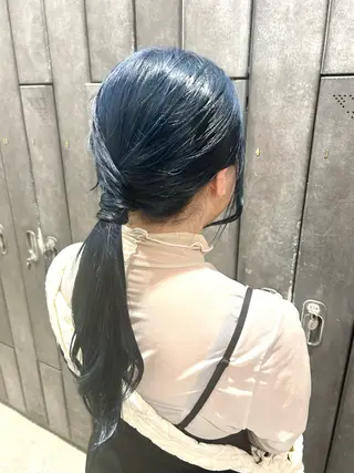 ロング ボブレイヤー/ ブリーチ/miyuuのヘアスタイル