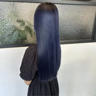 ロング カラー 大田黒 零生のヘアスタイル