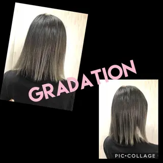 ミディアム カラー ヘアサロンオスカー 岸和田蛸地蔵店のヘアスタイル