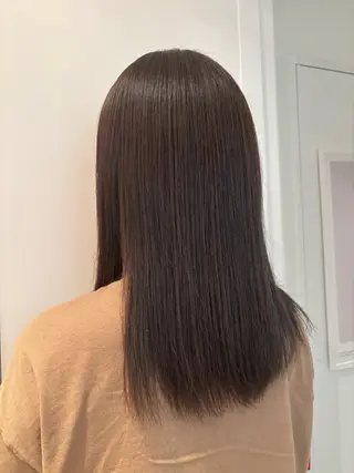 ミディアム 🐏Yuna＊透明感 カラー🤍✨のヘアスタイル