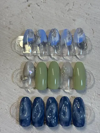 ネイル ネイルスクールW京橋 ✴︎ひのうえのネイルデザイン