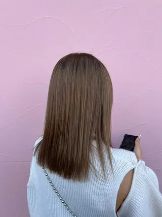 ミディアム カラー 【史上最高】口コミ No.1/ナツキのヘアスタイル