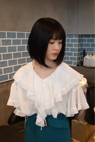 ショート 🫧ほのか /透明感カラー🫧のヘアスタイル