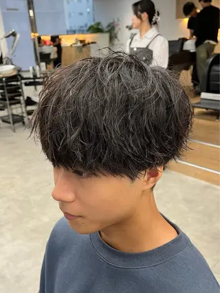 メンズ メンズパーマ/新潟/ 万代/高橋悠叶のヘアスタイル