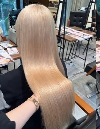 ロング 🎀ིྀ暖色カラー/ 髪質改善/みどりのヘアスタイル