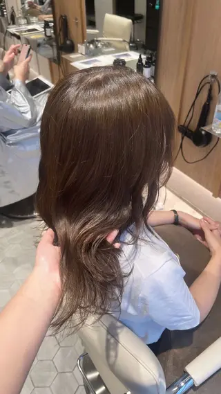 ミディアム カラー モデル様募集中 🌸いちか🌸のヘアスタイル