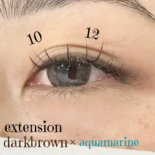 マツエク・マツパ MYU🩵 Mirajuのマツエク・マツパデザイン