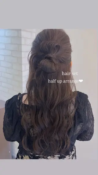 ロング 緒方 つばさのヘアスタイル