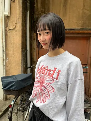 ショート 武石 優愛のヘアスタイル
