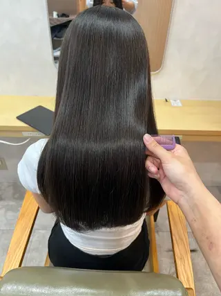 ロング カラー 髪質改善/レイヤー/ ボブ/磯野史歩のヘアスタイル