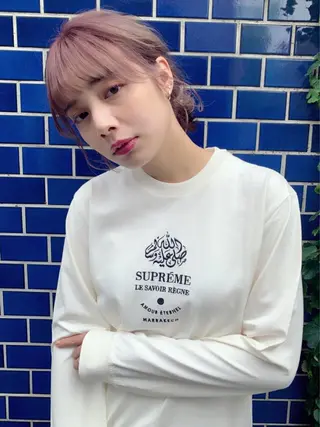 ミディアム HOODS hair salon所属・透明感カラー🌿ボブ ✨飛田　ケイのヘアスタイル