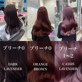 カラー ️🩷ハイトーン特化 RYUGA️🩵のヘアスタイル