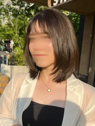 ミディアム カラー enn to yuu所属・髪質改善&自分改革 ♡KURENAのヘアスタイル