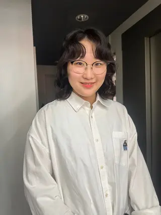 ミディアム パーマ ボブ/レイヤー/ケア パーマ/リュウタのヘアスタイル