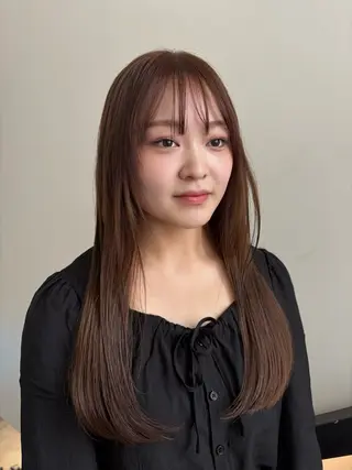 カラー 暖色ハイトーン/ moe🍒✨❤️のヘアスタイル