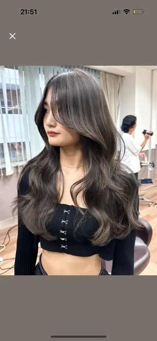 ロング 🎀 透明感カラー / 錦糸町のヘアスタイル