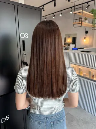 セミロング Agu hair beqq 福岡別府所属・🐥 kotori 🐥のヘアスタイル