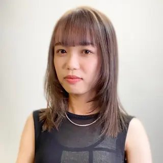 ミディアム カラー ヘアアレンジ 韓国ヘア×髪質 改善🇰🇷シオリのヘアスタイル