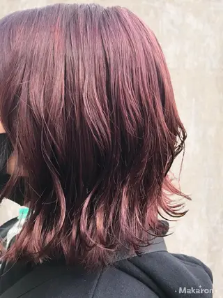ミディアム hair works raptureのヘアスタイル
