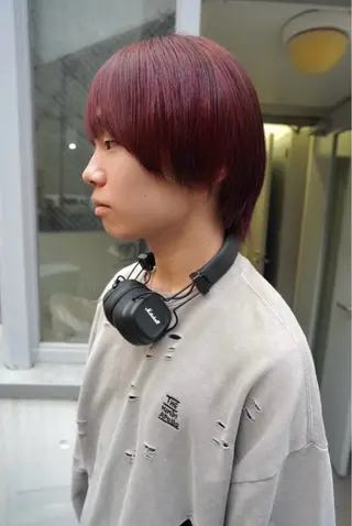 ショート カラー 原田 朱里のヘアスタイル