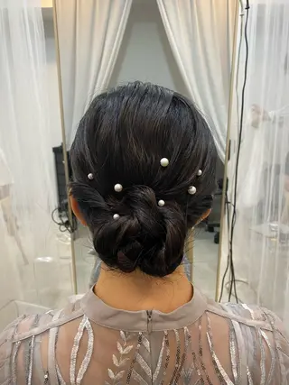 ヘアアレンジ 谷川 李奈のヘアスタイル