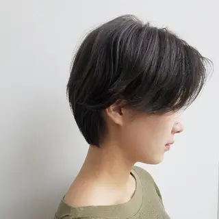 ショート カラー パーマ ヘアアレンジ ネイル マツエク・マツパ iplus✴ まつげ、眉毛、耳つぼのマツエク・マツパデザイン