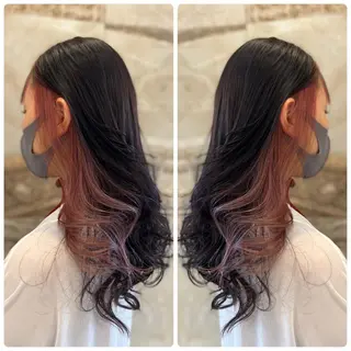 セミロング カラー 小山内 龍一郎 店長のヘアスタイル